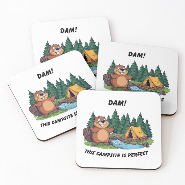 Item preview, Perfect Dam Campsite T-Shirt designed and sold by MascotaPrints.