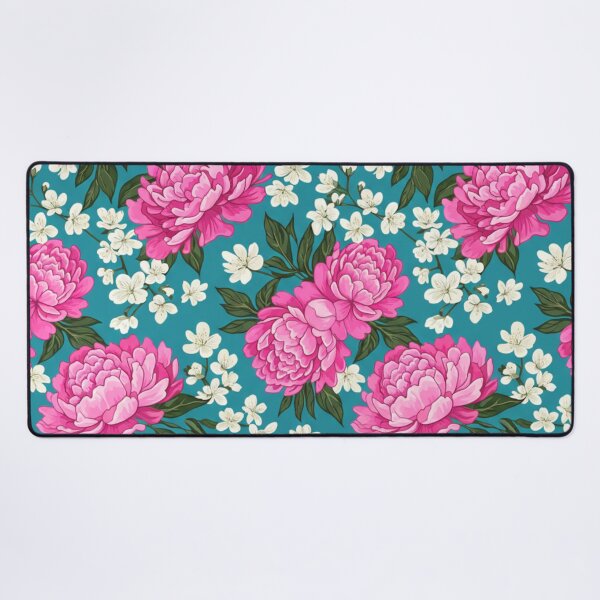 Item preview, Diseño de patrón floral de peonía brillante designed and sold by 0606PM.