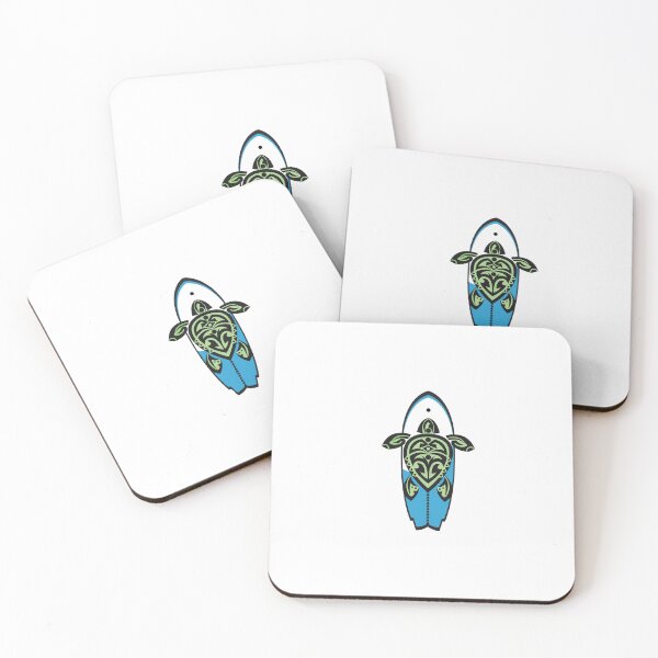Item preview, Tribal Turtle Tattoo Surfer Dude designed and sold by srwdesign.