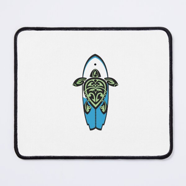Item preview, Tribal Turtle Tattoo Surfer Dude designed and sold by srwdesign.