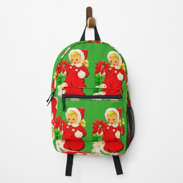 Item preview, Cute Retro Christmas Girl designed and sold by creationsbyjmm.
