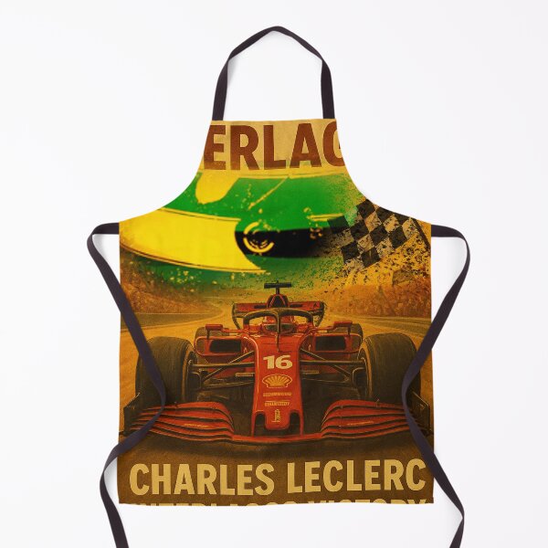 Item preview, Vintage poster of C.Leclerc's victory at Interlagos designed and sold by Racing Art Store 2025.