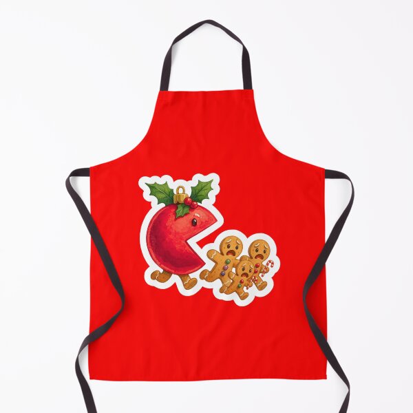 Item preview, Pacman Style Christmas designed and sold by WoodburyLake.