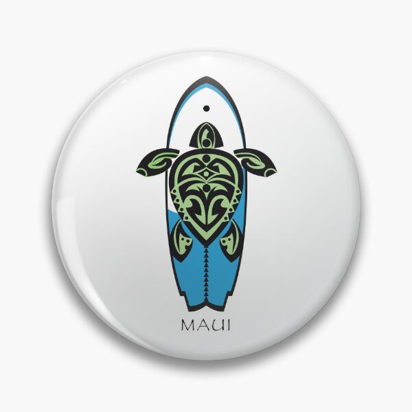 Item preview, Tribal Turtle Tattoo Surfer Dude / Maui designed and sold by srwdesign.