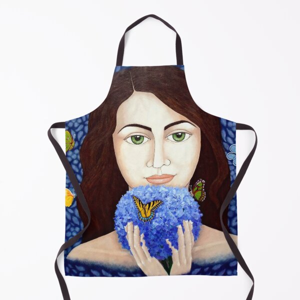 Item preview, Woman with butterflies designed and sold by Madalena Lobao-Tello.