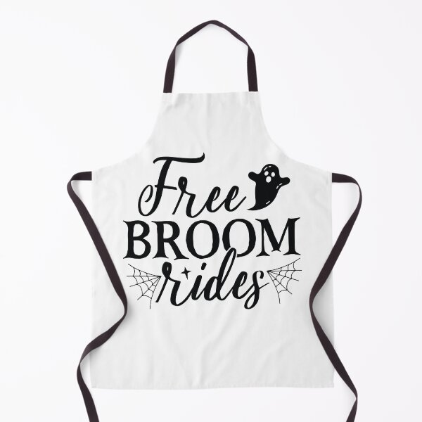 Item preview, Free Broom Rides - Funny Witch Halloween Quote designed and sold by FuzionRaptor.