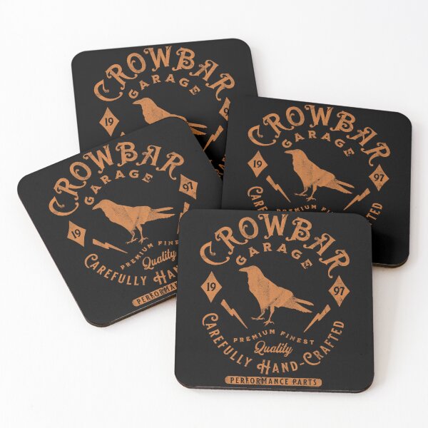 Item preview, Crowbar Garage, Carefully Hand-Crafted Performance Parts designed and sold by Automotive Art by Greg.