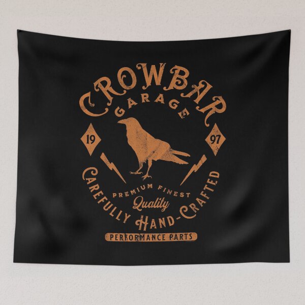 Item preview, Crowbar Garage, Carefully Hand-Crafted Performance Parts designed and sold by Automotive Art by Greg.
