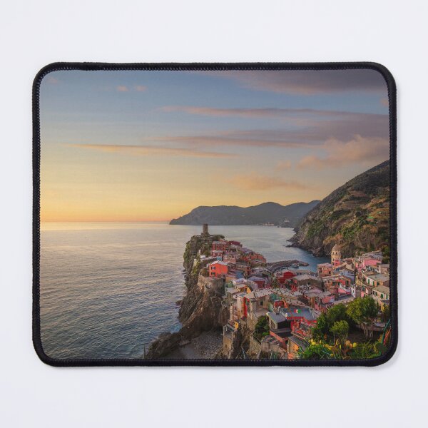 Item preview, Vernazza village view at sunset. Cinque Terre, Italy designed and sold by Stefano Orazzini.