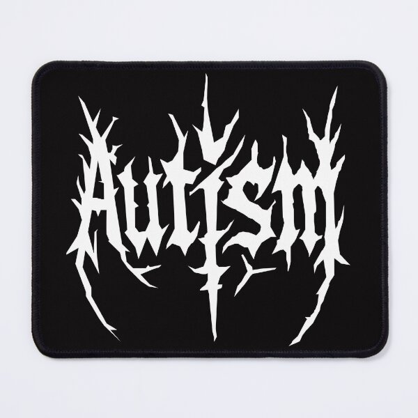 Item preview, Heavy metal autism designed and sold by remerasnerdas.