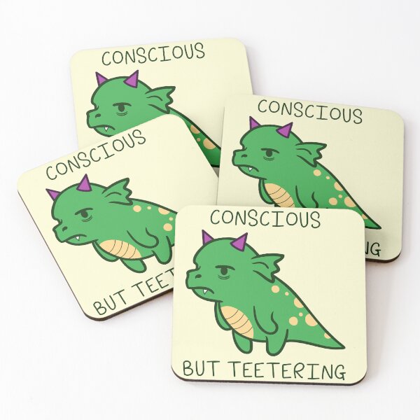 Item preview, Conscious But Teetering designed and sold by Touketsu.