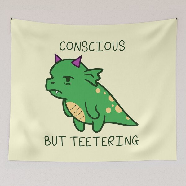 Item preview, Conscious But Teetering designed and sold by Touketsu.