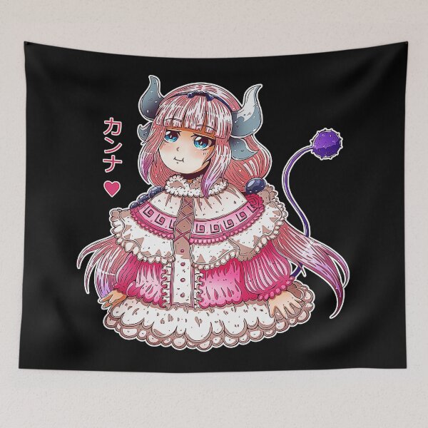 Item preview, Miss Kobayashis Dragon Maid Anime Fan designed and sold by Kobyashiii212.