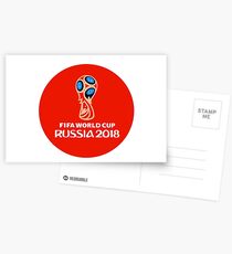 Fifa World Cup Russia 2018 Postcards