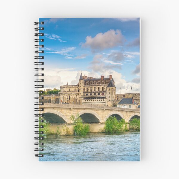 Item preview, Medieval Chateau d'Amboise and Historic Bridge Over Loire River designed and sold by Stefano Orazzini.