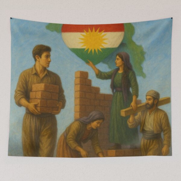 Item preview, Building Kurdistan – Hands of Hope designed and sold by Avakurd.