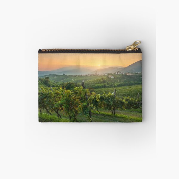 Item preview, Golden Sunset Over Prosecco Hills and San Pietro di Barbozza Village designed and sold by Stefano Orazzini.