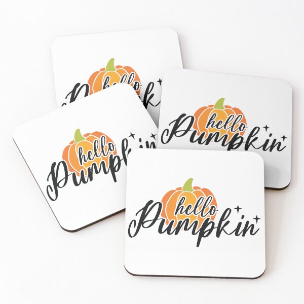 Item preview, Hello Pumpkin - Cute Fall and Halloween Greeting designed and sold by FuzionRaptor.