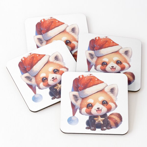 Item preview, Christmas Red Panda designed and sold by Lenycherry_art.