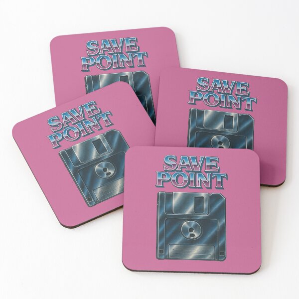 Item preview, Save Point – Vaporwave Floppy Disk Retro Design designed and sold by The Devil's Bargain.