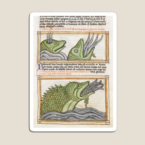 Item preview, Here there be monsters designed and sold by Vintage Designs +.