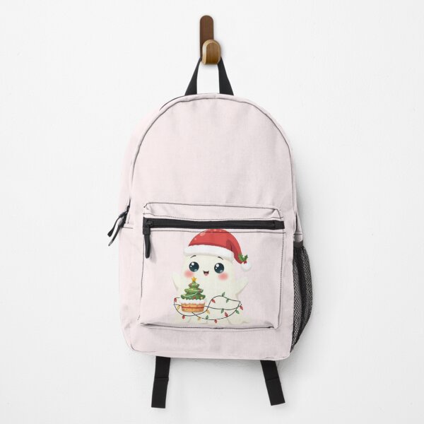 Item preview, Santa Ghost Christmas Cutie - Festive Ghost With Christmas Cake designed and sold by PriyaMagic.