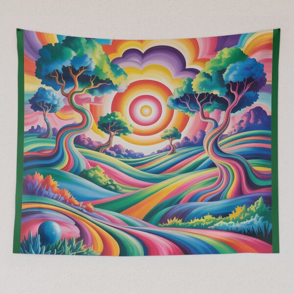 Item preview, A psychedelic landscape. designed and sold by Lilashakti ⭐️ ⭐️ ⭐️ ⭐️ ⭐️.