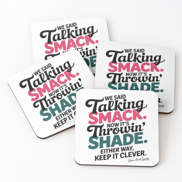 Item preview, Ask Aunt Candy - Talking Smack vs Throwing Shade - Funny Generational Slang designed and sold by Random Candy Studio.