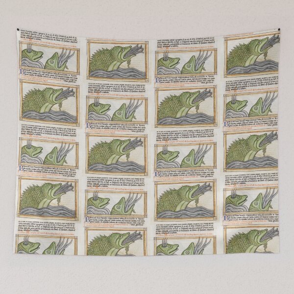 Item preview, Here there be monsters designed and sold by Vintage Designs +.