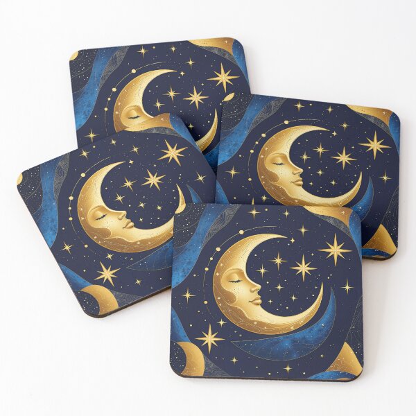 Item preview, vibrant golden moon designed and sold by Spirit of Siam.