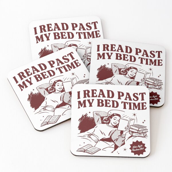 Item preview, Book Club, Late night reader Book Club, One more chapter, Book Lover, Retro Reader Smut, Bookish Gift Romance designed and sold by toongstudio.