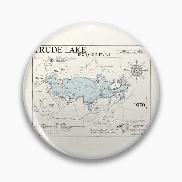 Item preview, Trude Lake - Iron County  designed and sold by Jean Plout.