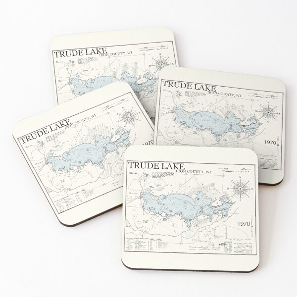 Item preview, Trude Lake - Iron County  designed and sold by Jean Plout.