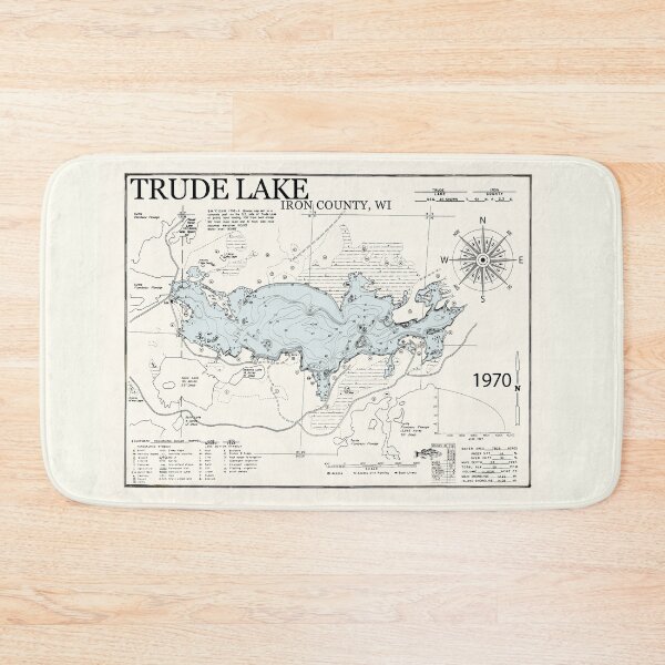 Item preview, Trude Lake - Iron County  designed and sold by Jean Plout.