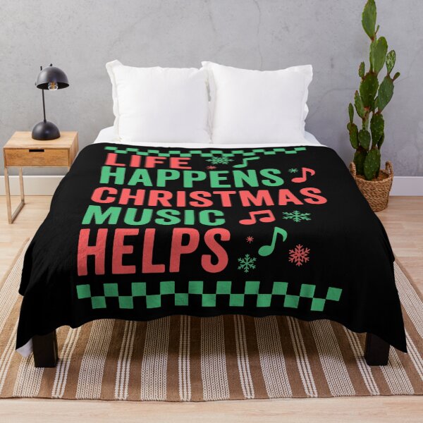 Item preview, Life Happens Christmas Music Helps designed and sold by kjanedesigns.