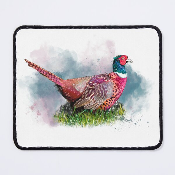 Item preview, “The poised Pheasant” Regal & resplendent  designed and sold by Printfantasia .