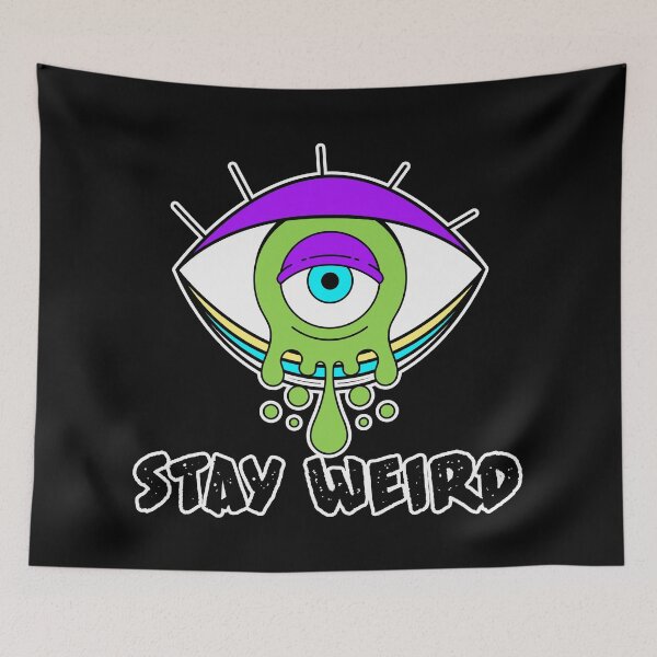Item preview, Stay Weird Eye designed and sold by LagomCreative.