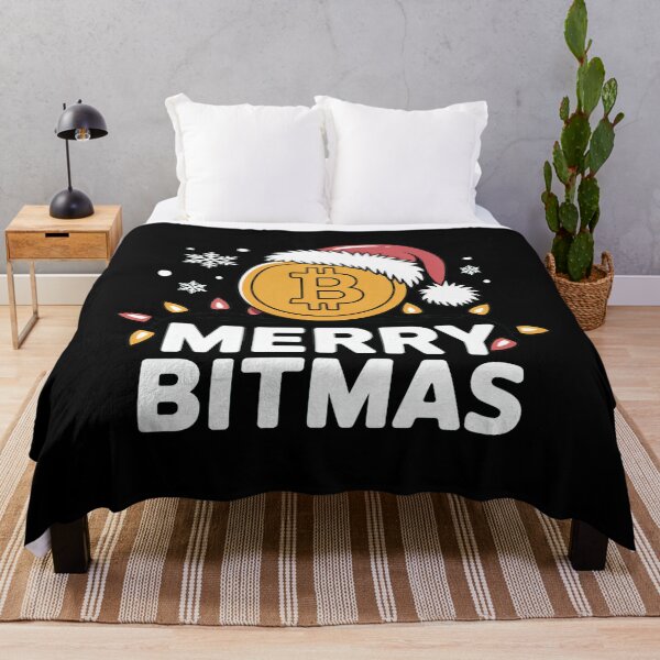 Item preview, Merry Bitmas, bitcoin crypto christmas designed and sold by NoetherSym.