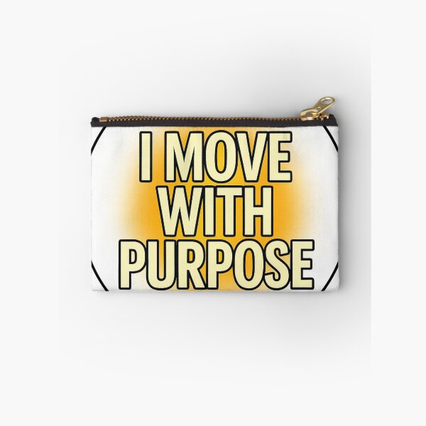 Item preview, I Move With Purpose | Motivational Minimalist Quote Design designed and sold by EnergyPixel.
