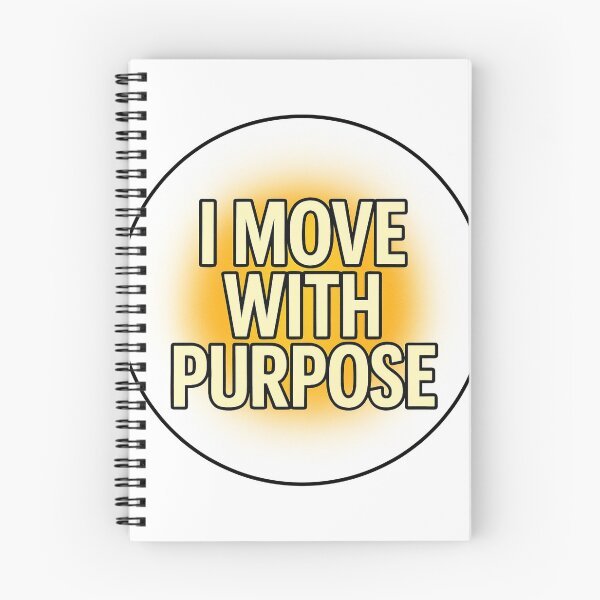 Item preview, I Move With Purpose | Motivational Minimalist Quote Design designed and sold by EnergyPixel.