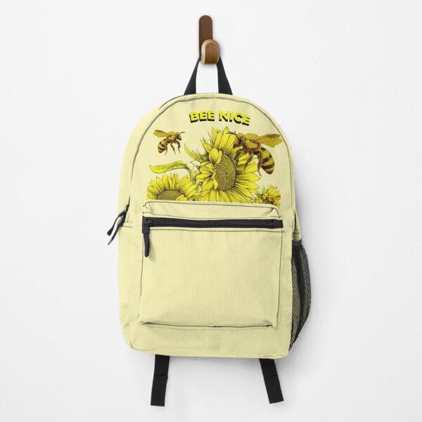 Item preview, Bee Nice – Pointillist Sunflower & Bee Illustration designed and sold by Flower Magic .