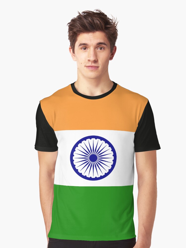 India Indian Flag India Graphic T Shirt for Sale by Jared Davies Redbubble