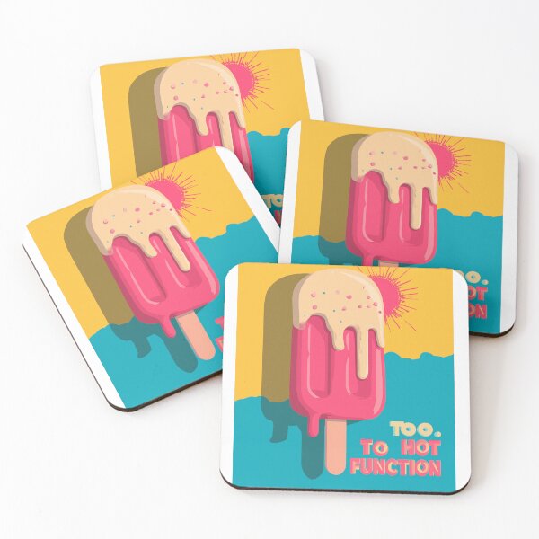 Item preview, Too Hot to Function – Melting Summer  Graphic designed and sold by LoomisDreams.