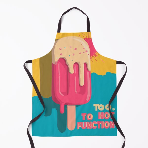 Item preview, Too Hot to Function – Melting Summer Graphic designed and sold by LoomisDreams.