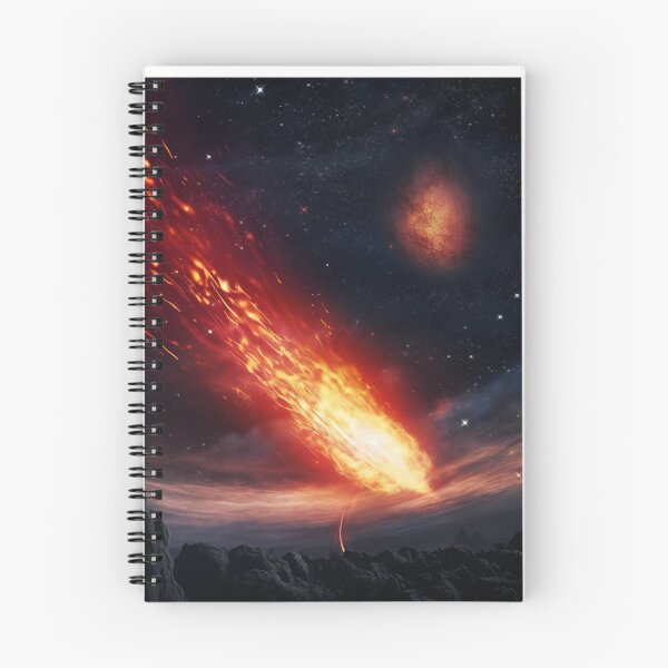 Item preview, Blazing Wildfire Erupting in the Night Forest, Casting Fiery Orange and Yellow Light on the Dark Trees designed and sold by Epsydon Designers.