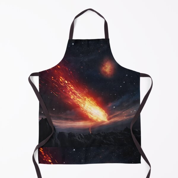 Item preview, Blazing Wildfire Erupting in the Night Forest, Casting Fiery Orange and Yellow Light on the Dark Trees designed and sold by Epsydon Designers.