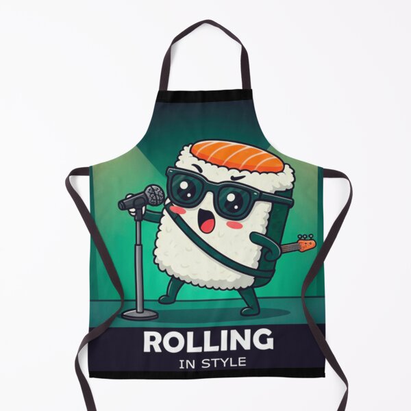 Item preview, Kawaii Sushi Rock Star – Rolling in Style designed and sold by jolashop.