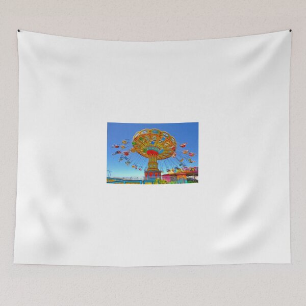 Item preview, Santa Cruz Boardwalk Sea Swings Ride designed and sold by Gregory Dyer.