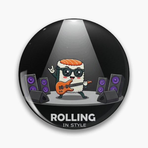 Artikelvorschau, Kawaii Sushi Rock Star – Rolling in Style entworfen und verkauft von jolashop.
