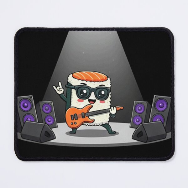 Item preview, Kawaii Sushi Rock Star – Rolling in Style designed and sold by jolashop.